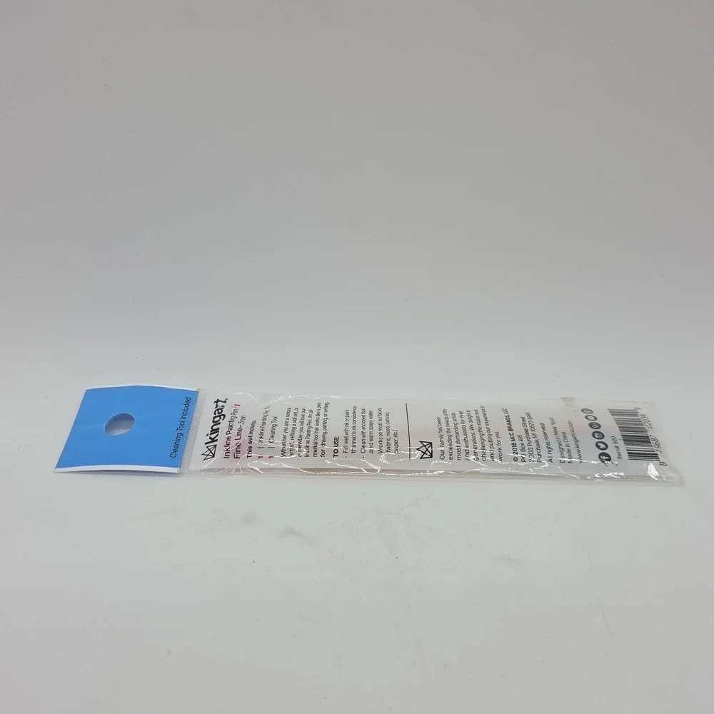 KINGART Fine Line Painting Pen Metal .5mm Ink Tool for Artists and Hobbyists